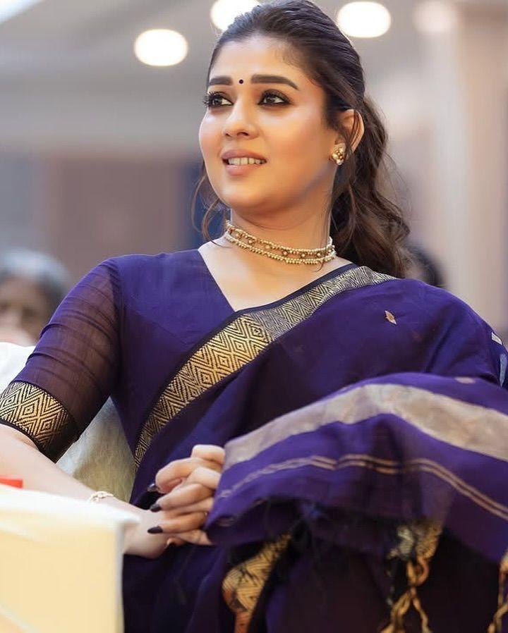 Nayanthara Cotton Saree
