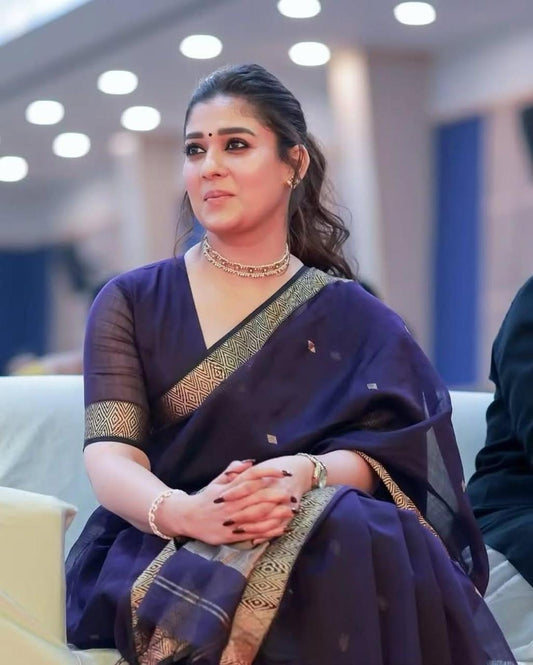 Nayanthara Cotton Saree