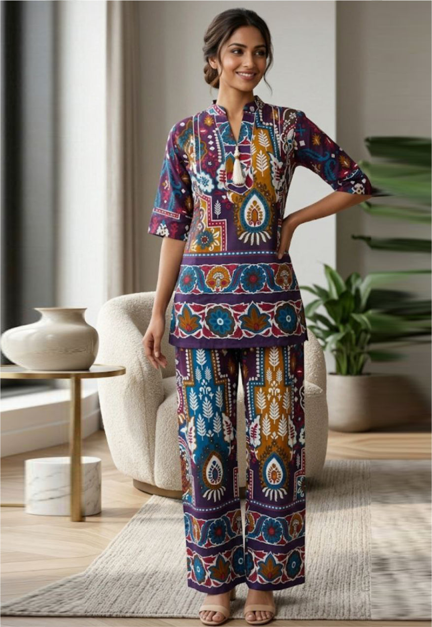 Boho Chic Turkish Co-Ord Set