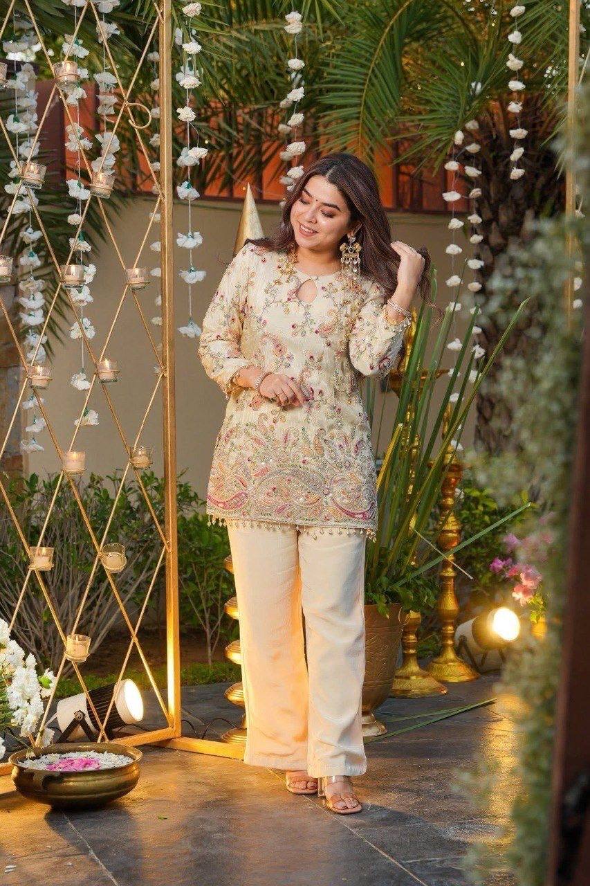 Premium Festive Kurta Pant Set