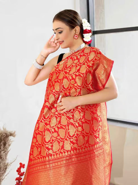 Royal Red Kanjivaram Silk Saree