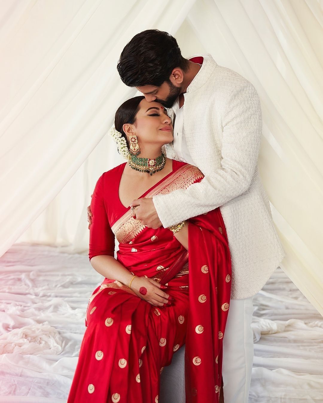 Sonakshi Sinha Banarasi Silk Saree